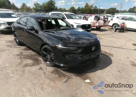 2025 Honda Accord Hybrid Sport-L z USA, uszkodzony, nr VIN 1HGCY2F72SA053464